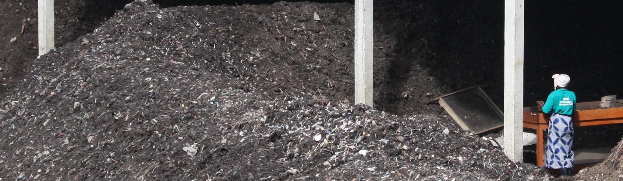 Urban Solid waste composting in Uganda, africa, climate change project.